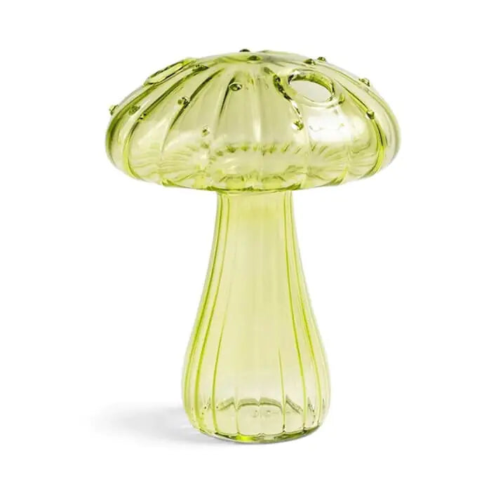 Mushroom Glass Flower Vase